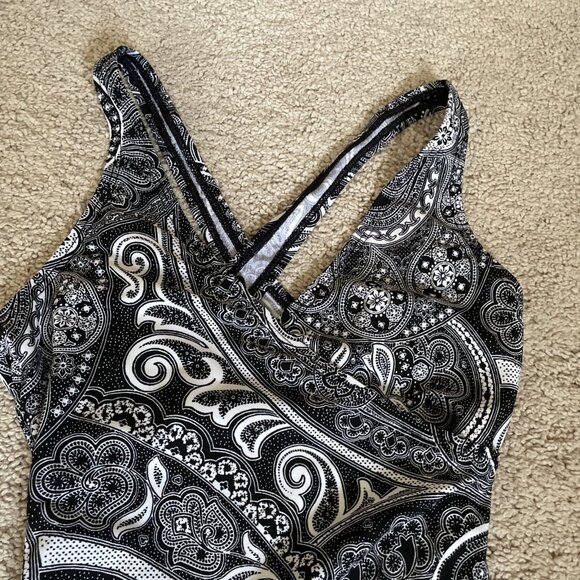 Speedo One Piece Swimsuit Racer Back & Wrap Size 6 Competition Beach Lot of 2 - Picture 8 of 14